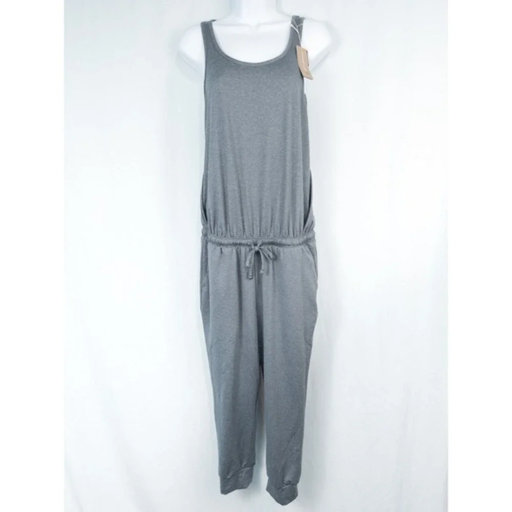 Patagonia Seabrook‎ Jumpsuit Womens Small Plume Grey Athleisure Minimalist 75105